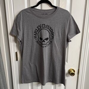 Harley-Davidson Gray Short Sleeve Tee